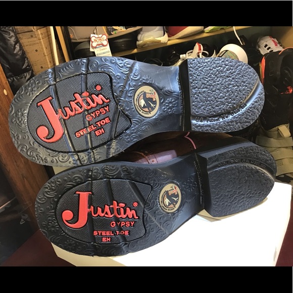 Justin Wkl9980 Safety Toe Work Boots - Womens - Picture 14 of 16